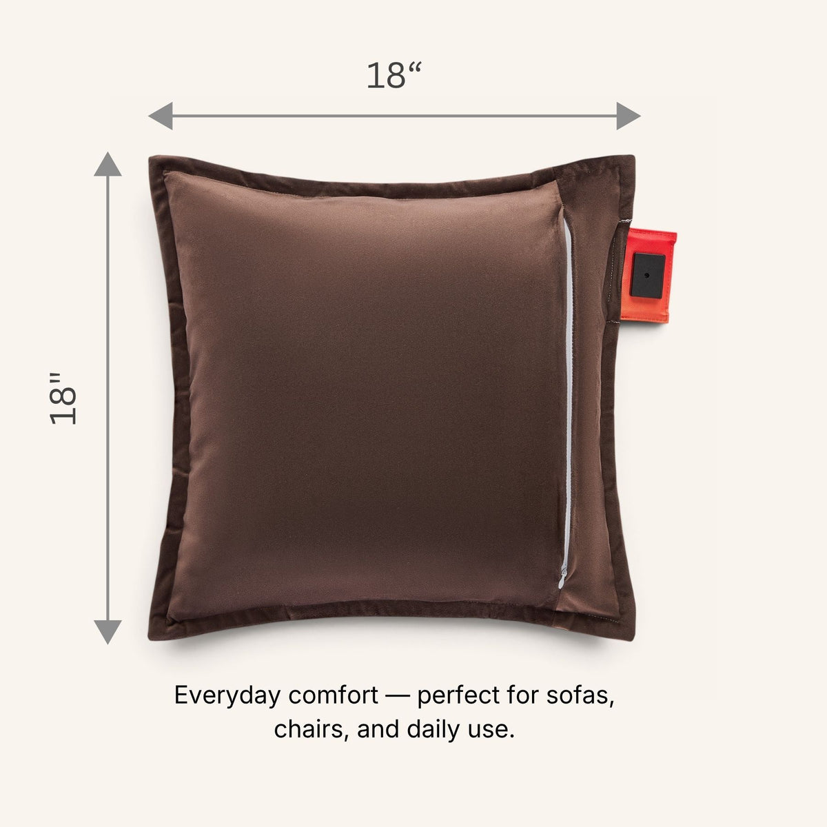Snoovi 2™ 18" x 18" | Velvet